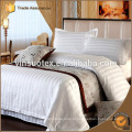 100% хлопок Высококачественная полоска Бежевый Hotel Linen Hotel Bed Sheet